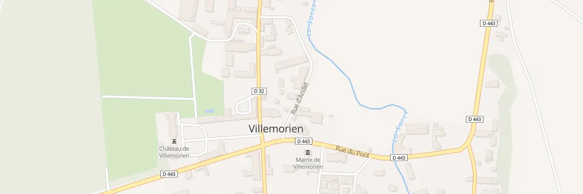 Plan du 1 Rue D’ Aridet à Villemorien