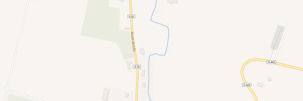Plan du 16 Rte de Jully à Villemorien