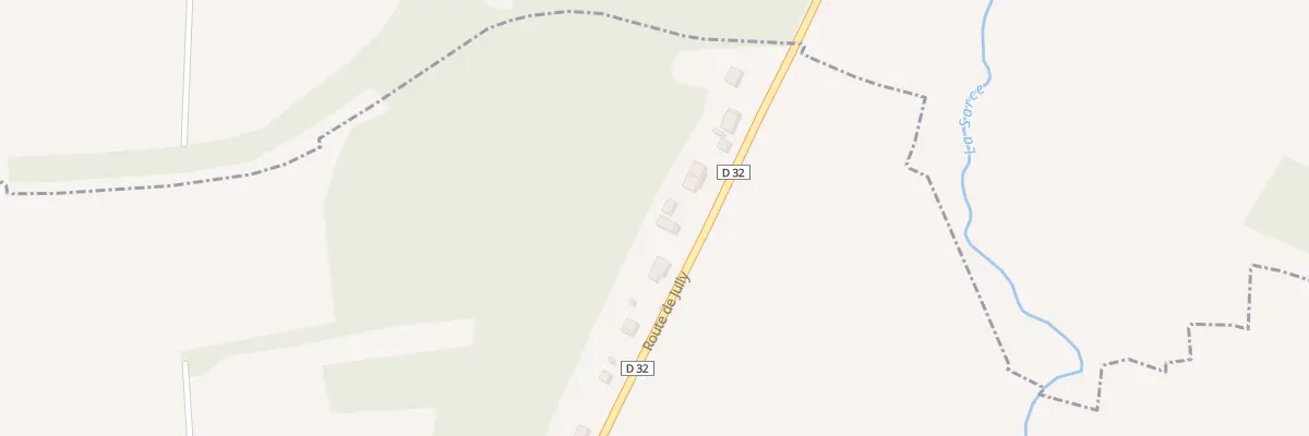 Plan du 41 Rte de Jully à Villemorien