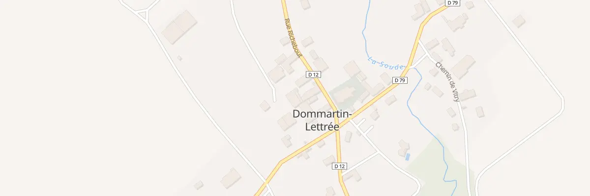 Plan du 3 Rue Richebout à Dommartin-Lettrée