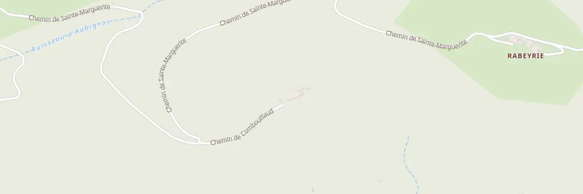 Plan du 200 Che de Combouillaud à Chirols