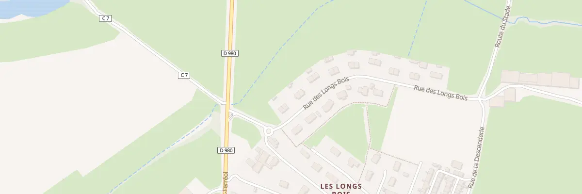 Plan du 1408 Rte du Stade à Saint-Forgeot