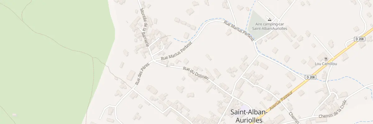 Plan du 455 Rue Marius Perbost à Saint-Alban-Auriolles