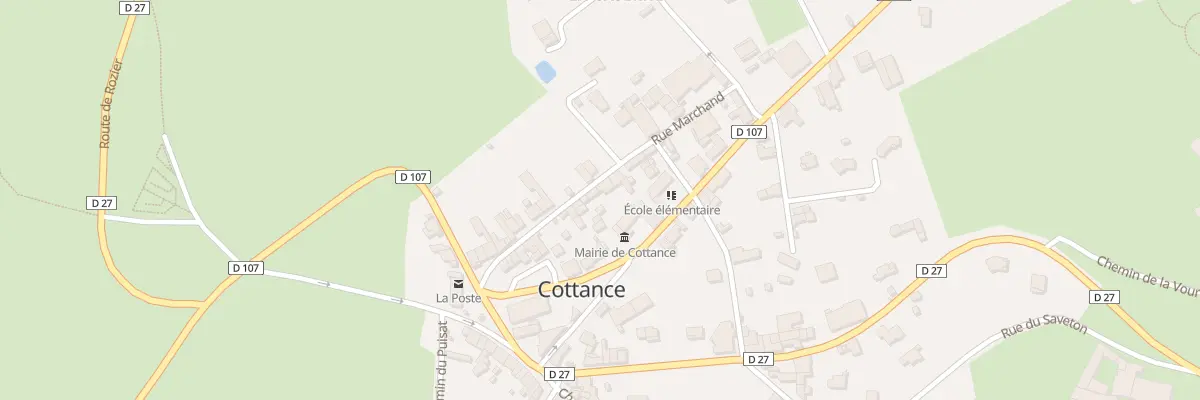 Plan du 124 Rue Marchand à Cottance