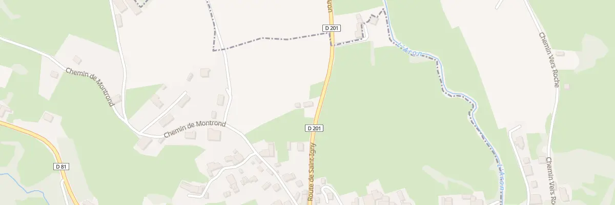 Plan du 165 Rte de Saint Igny à Coublanc