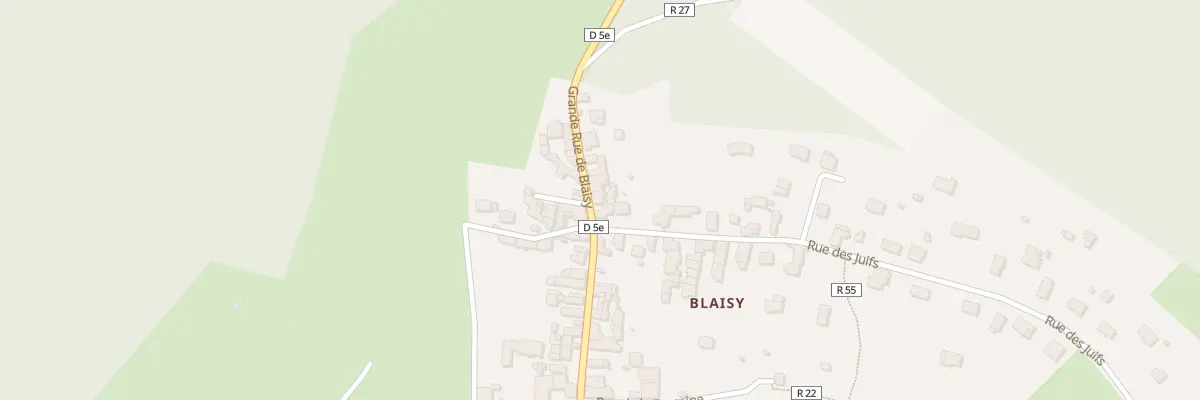 Plan du 48 Gr Grande Rue de Blaisy à Saint-Rémy