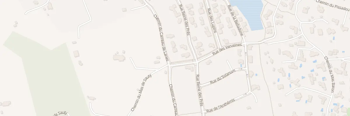 Plan du 33 Rue des Verveines à Nîmes