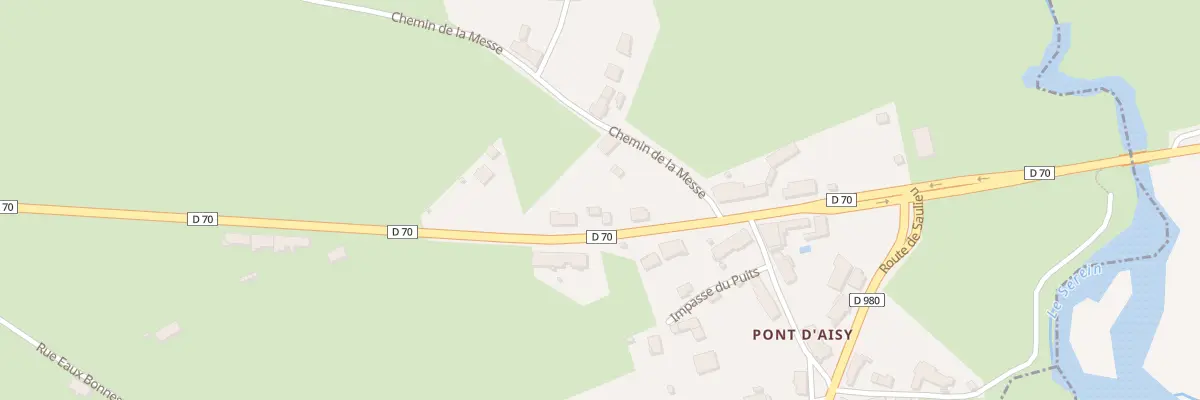 Plan du 10 Rte d’Avallon à Aisy-sous-Thil