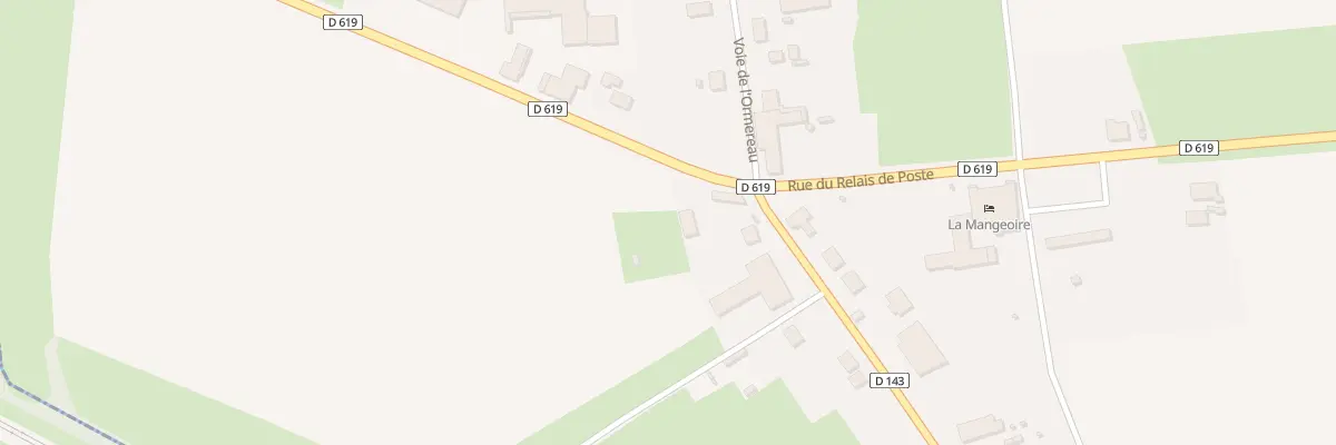 Plan du 2 Rue du Relais de Poste à Montiéramey