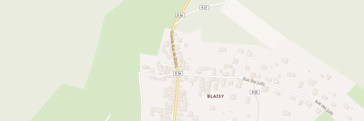 Plan du 50 Gr Grande Rue de Blaisy à Saint-Rémy
