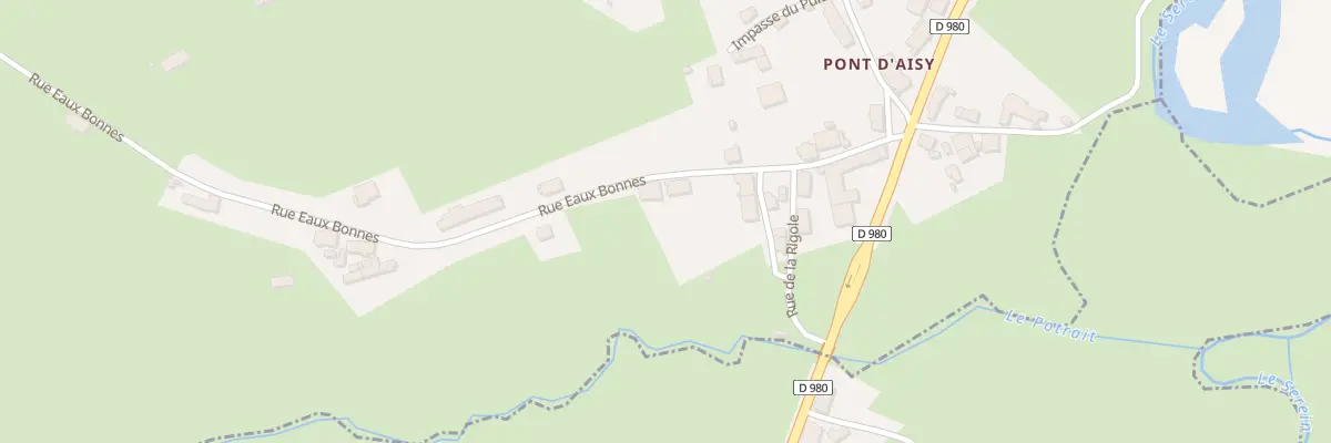 Plan du 16 Rue Eaux Bonnes à Aisy-sous-Thil