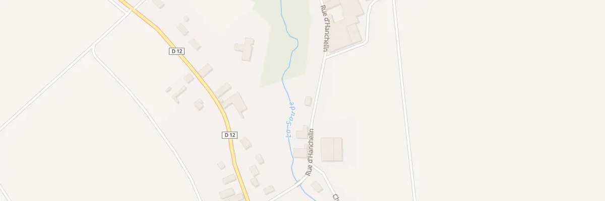 Plan du 5 Rue d’Hanchelin à Dommartin-Lettrée