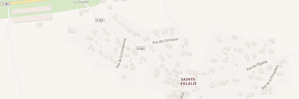 Plan du 5027 Rue des Ormeaux à Garrigues-Sainte-Eulalie
