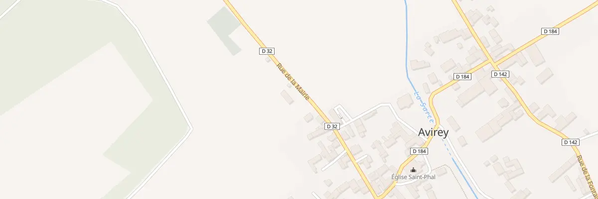 Plan du 17 Rue de la Mairie à Avirey-Lingey