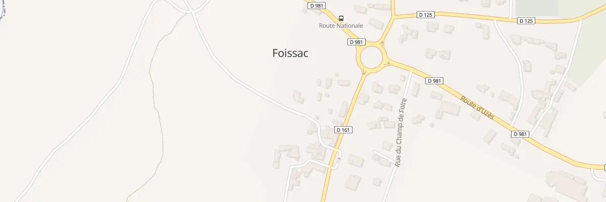 Plan du 28 Rue de la Boissiere à Foissac