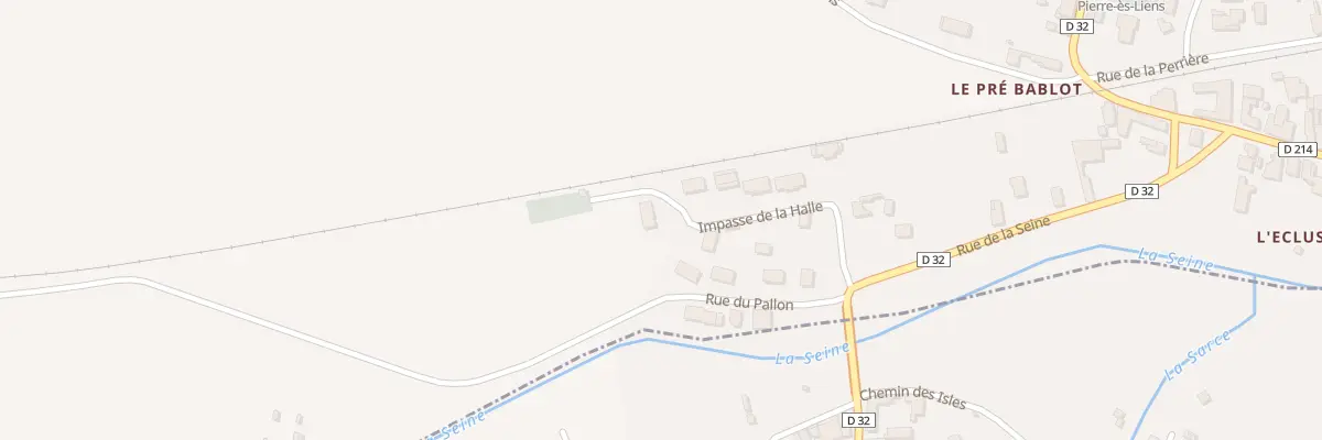 Plan du 3 Imp de la Halle à Courtenot