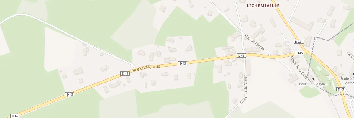 Plan du 9 Rue du 14 Juillet à Saint-Pal-de-Mons