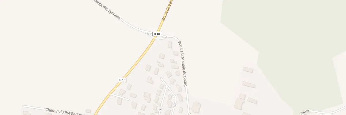 Plan du 295 Rue de la Montee du Bourg à Saint-Cyr-les-Vignes