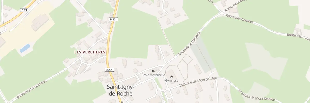 Plan du 53243 Le Bourg à Saint-Igny-de-Roche