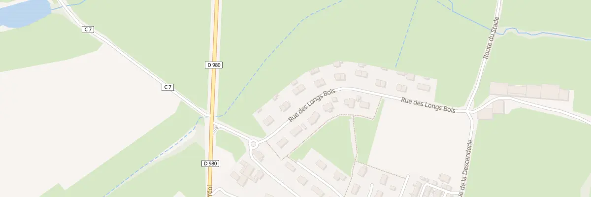 Plan du 3 Rue des Longs Bois à Saint-Forgeot
