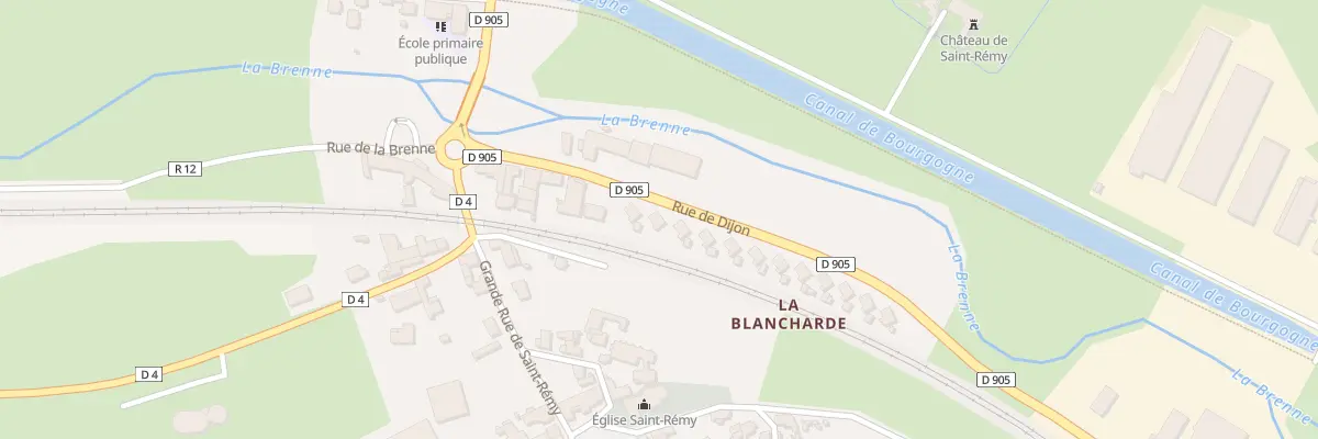Plan du 10 Rue de Dijon à Saint-Rémy