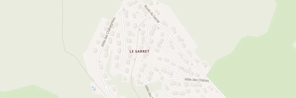 Plan du 43 All des Pins à Saint-Just-Malmont