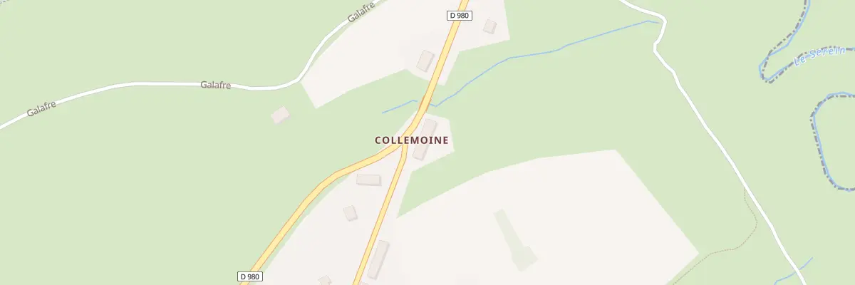 Plan du 20 Anc Voie Romaine (collemoi à Vic-sous-Thil