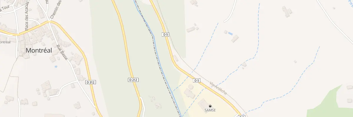 Plan du 5160 La Lauze à Largentière