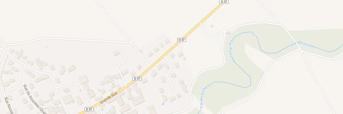 Plan du 35 Gr Grande Rue à Prosnes