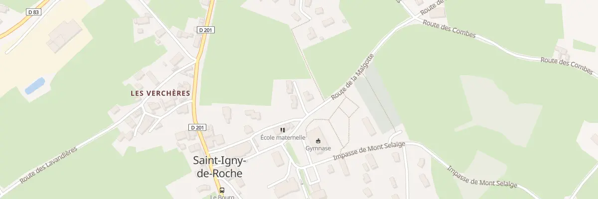 Plan du 5324 Le Bourg à Saint-Igny-de-Roche