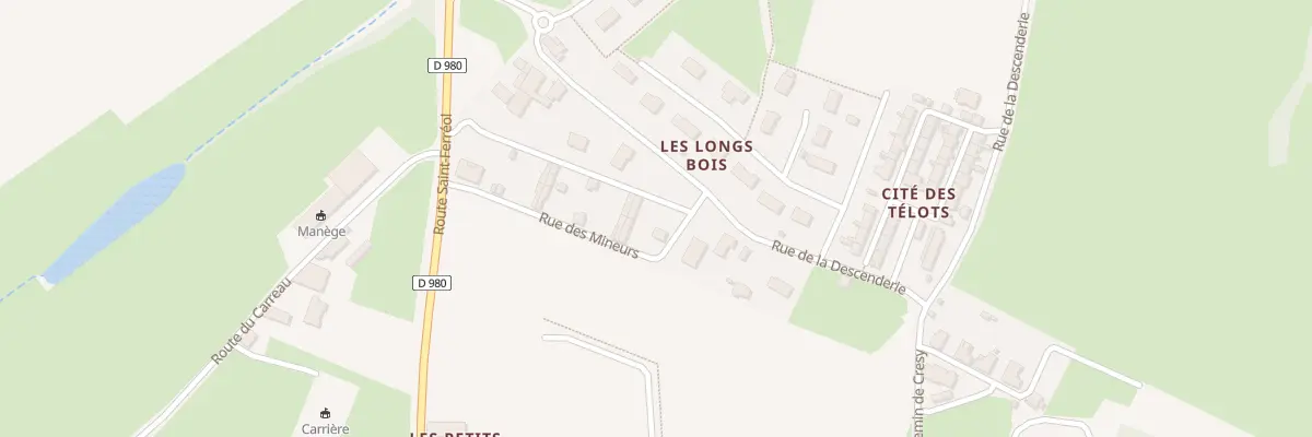 Plan du 186 Rue des Porions à Saint-Forgeot