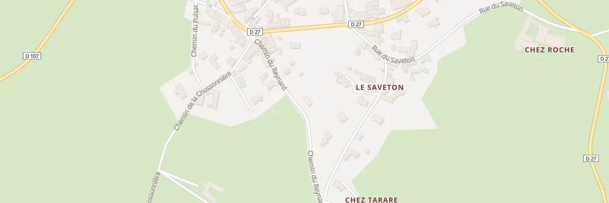 Plan du 163 Che du Reynard à Cottance