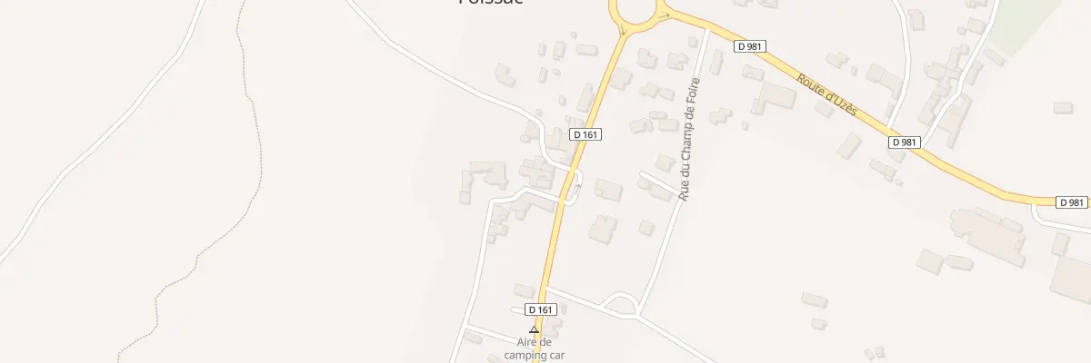 Plan du 14 Rue du Chateau à Foissac