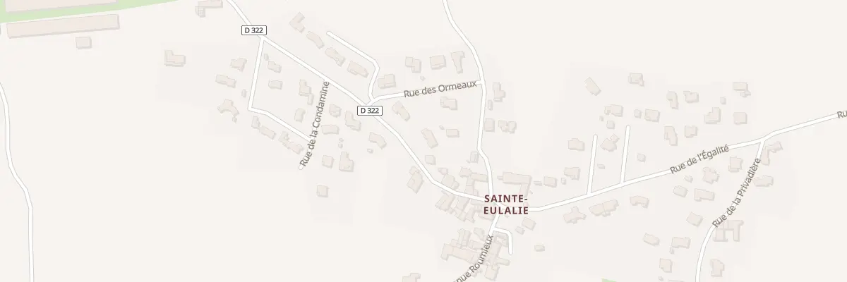 Plan du 5127 Rue de la Chapelle à Garrigues-Sainte-Eulalie