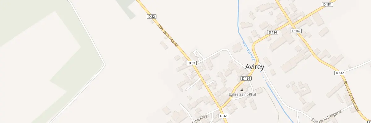 Plan du 15 Rue de la Mairie à Avirey-Lingey