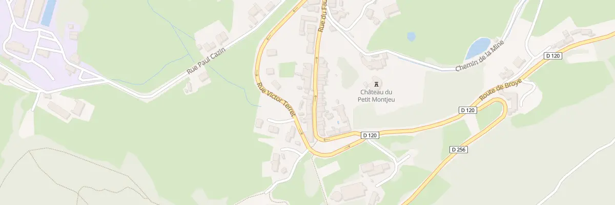 Plan du 48 Rue du Fbg Saint Blaise à Autun