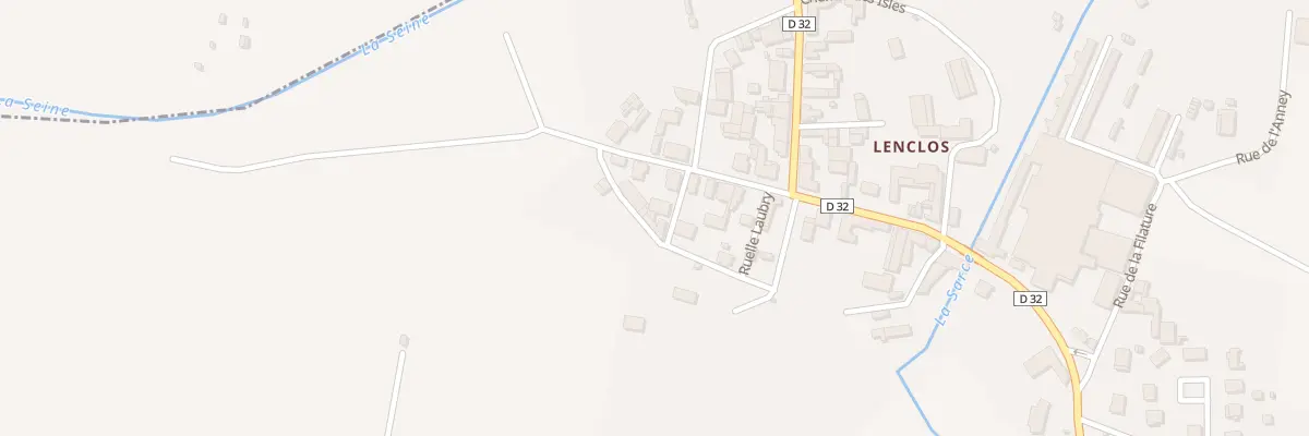 Plan du 9 Rue des Terreaux à Virey-sous-Bar