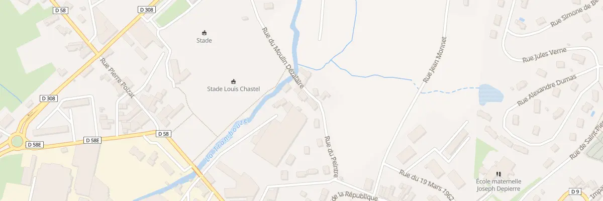 Plan du 280 Rue du Moulin Dezalaire à Thizy-les-Bourgs