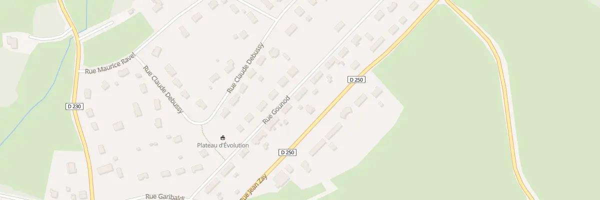 Plan du 240 Rue Gounod à Sanvignes-les-Mines