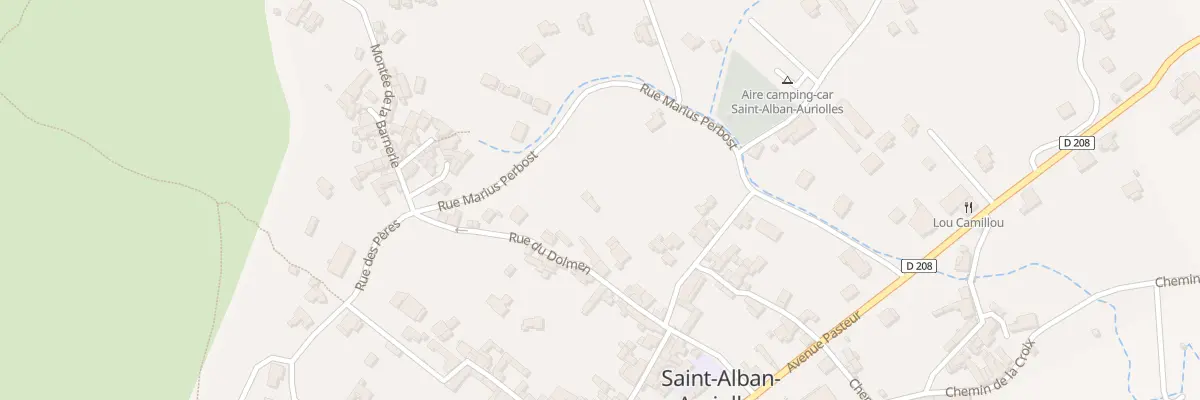 Plan du 385 Rue Marius Perbost à Saint-Alban-Auriolles
