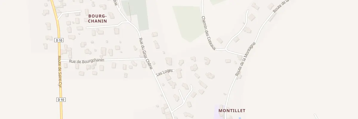 Plan du 164 Rue du Gros Chêne à Bellegarde-en-Forez