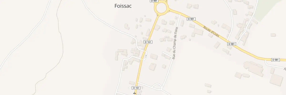 Plan du 10 Pl de la Republique à Foissac