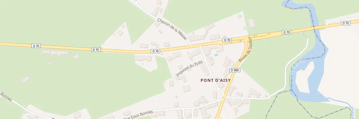 Plan du 11 Rte d’Avallon à Aisy-sous-Thil
