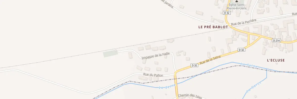 Plan du 6 Imp de la Halle à Courtenot