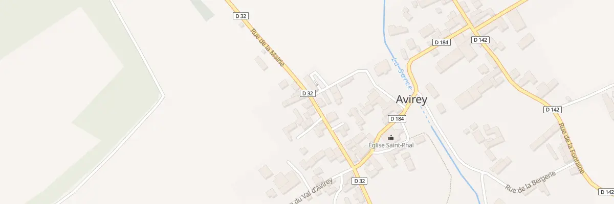 Plan du 11 Rue de la Mairie à Avirey-Lingey