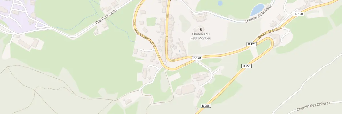 Plan du 75 Rue du Faubourg Saint-Blaise à Autun