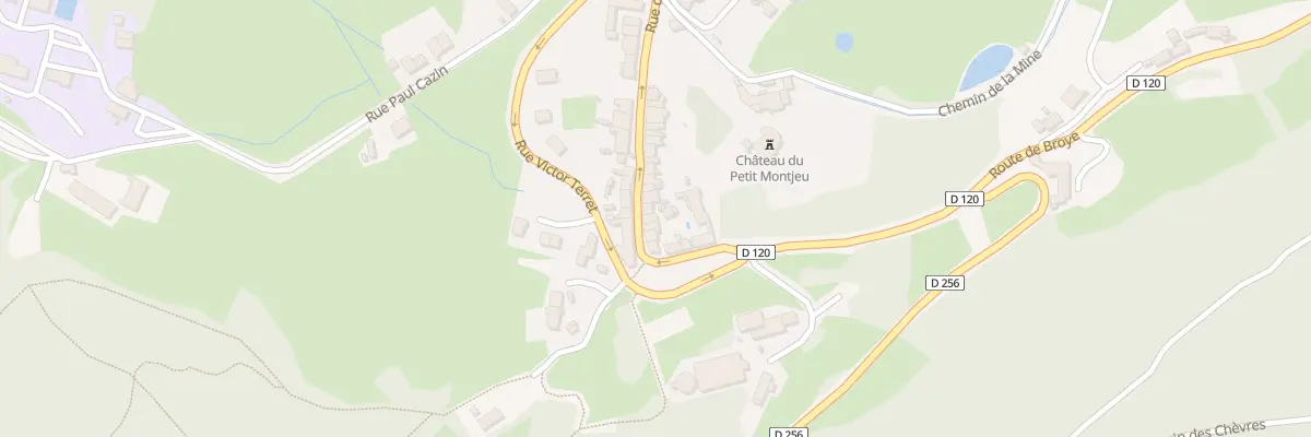 Plan du 69 Rue du Fbg Saint Blaise à Autun
