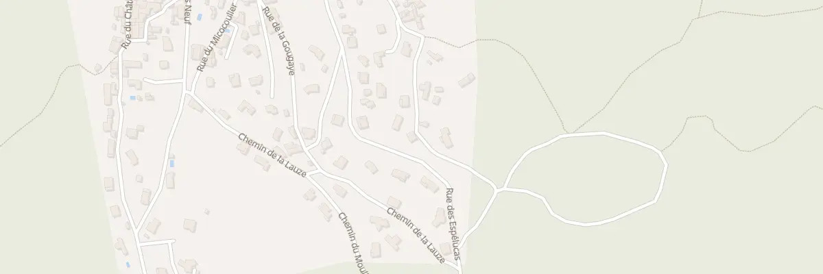 Plan du 5313 Che du Chateau d’Eau à Dions