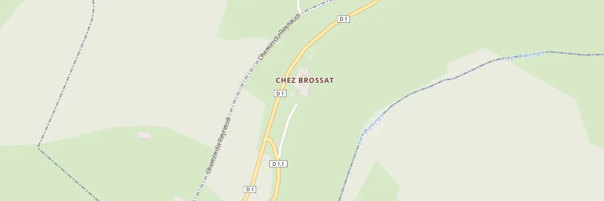 Plan du 5247 Chez Brossat à Violay