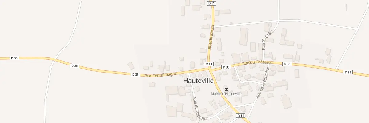 Plan du 3 Rue Courtilmagot à Hauteville